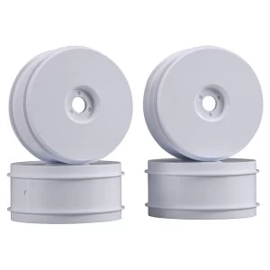 Image of Team Associated RC8 83mm 1/8th White Wheels (Pack of 4)