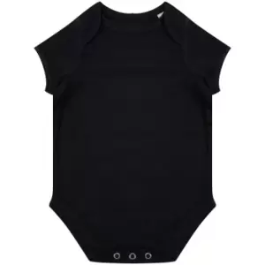Image of Larkwood Babies Organic Bodysuit (3-6 Months) (Black)