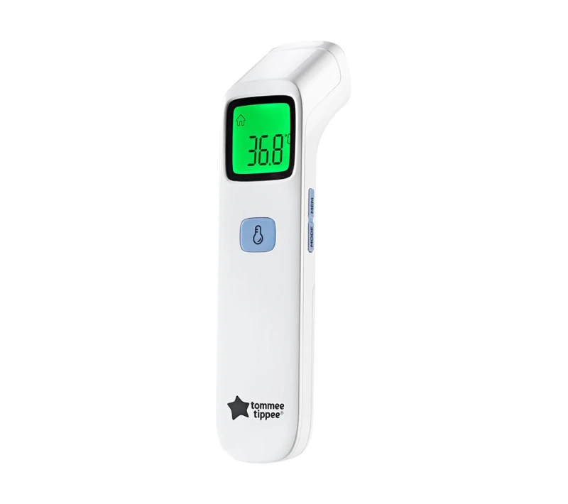Image of TOMMEE TIPPEE NoTouch Digital Forehead Thermometer - White & Blue 5010415990563