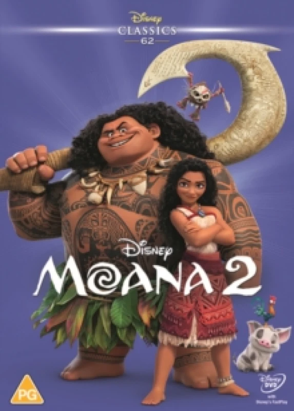 Image of Moana 2 DVD