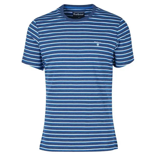 Image of Barbour Ponte Striped T-Shirt - Blue M
