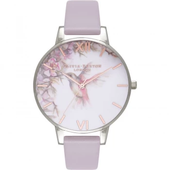 Image of Painterly Prints Rose Gold & Grey Lilac Watch