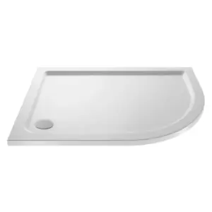 Image of Hudson Reed Offset Quad Shower Tray Right Hand 900 x 800mm - White