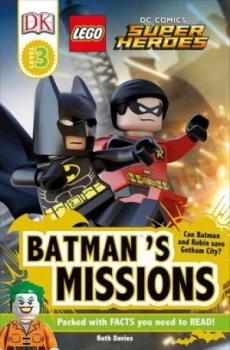 Image of DK Readers L3 LEGO DC Comics Super Heroes Batmans Missions by DK