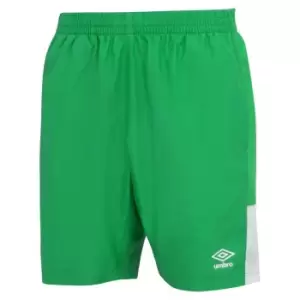 Image of Umbro Poly Shorts Junior Boys - Green