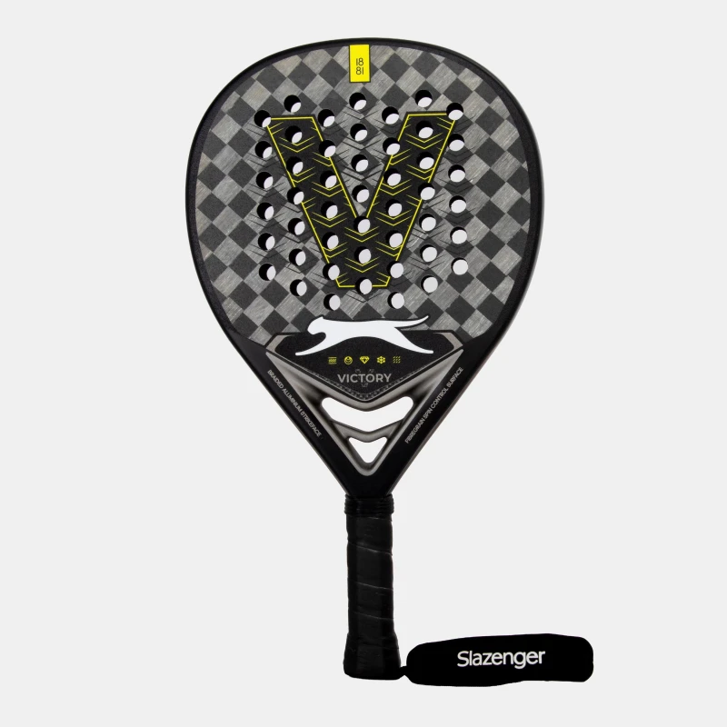 Image of Slazenger Victory Padel Racket Black/Bron unisex One Size