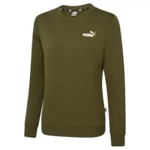 Image of Puma Essential Crew Sweatshirt Womens - Green