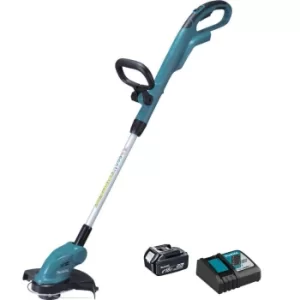 Image of Makita DUR181 18v LXT Cordless Grass Trimmer 260mm 1 x 5ah Li-ion Charger