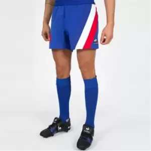 Image of Le Coq Sportif France Home Rugby Shorts 2021 2022 - Blue