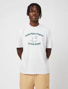 Image of Carhartt-WIP 313 Duckdivision T-Shirt - Ash Heather