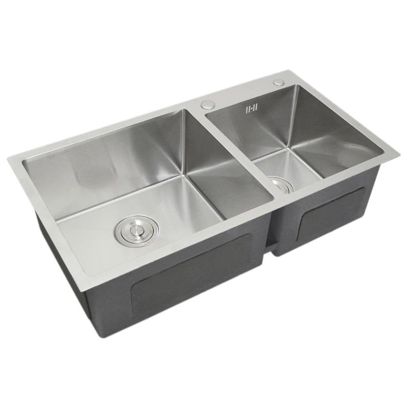 Image of Monstershop KUKoo Double Stainless Steel Sink 26077