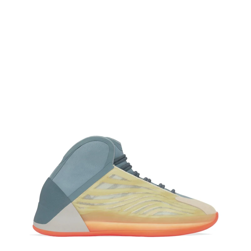 Image of Yeezy QNTM Sneakers Mens - Yellow Yellow 7