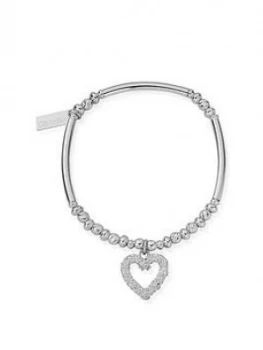 Image of Chlobo Sterling Silver Exclusive Blossoming Love Bracelet