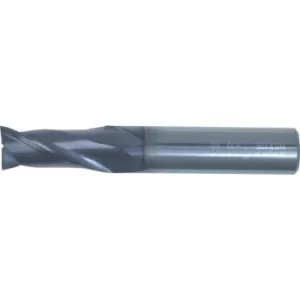 Image of 7.00MM Series 60 Carbide 2 Flute Plain Shank Short Series Slot Drill