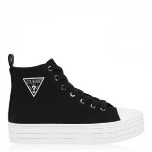 Image of Guess Hi Top - Black