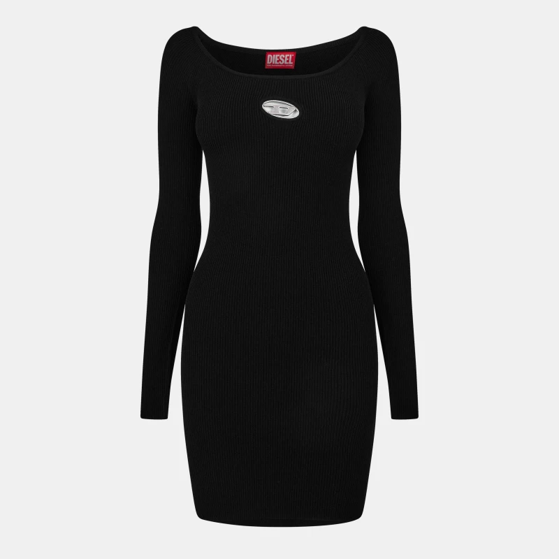 Image of Diesel Womens Vera Mini Dress 9XX female 8