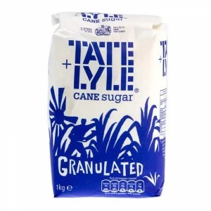 Image of Tate Lyle 1KG Granulated Pure Cane Sugar Bag