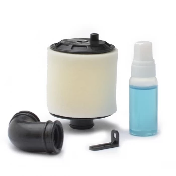 Image of Fastrax 1/8Th Air Filter W/Oil Re-Buildable - Black