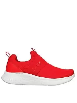 Image of Skechers Skech-lite Pro Trainer - Red, Size 4, Women