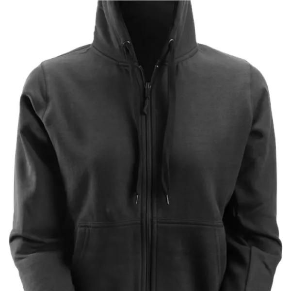Image of Snickers Womens Zip Hoodie - Black - M