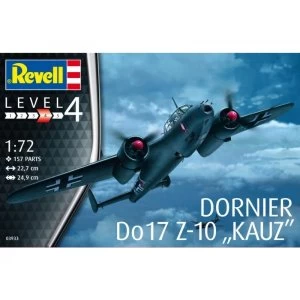 Image of Dornier Do17 Z-10 Kauz 1:72 Revell Model Kit