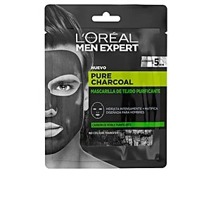 Image of MEN EXPERT pure charcoal mascarilla tejido purificante