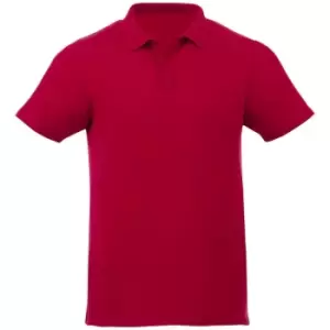 Image of Elevate Liberty Mens Short Sleeve Polo Shirt (M) (Red)