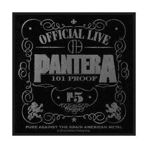 Image of Pantera - 101% Proof Standard Patch