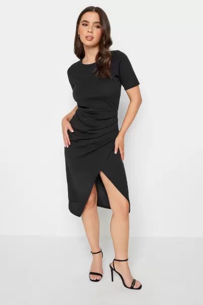 Image of Petite Scuba Midi Dress