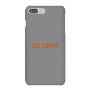 Image of Nintendo Donkey Kong Distressed Phone Case - iPhone 7 Plus - Snap Case - Gloss