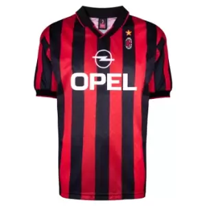 Image of AC Milan 1996 Retro Football Shirt
