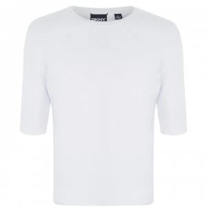 Image of DKNY Panel T Shirt - White