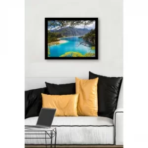 Image of SC0736 Multicolor Decorative Framed MDF Painting