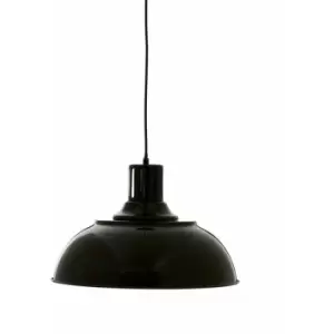 Image of Black Metal Pendant Light Modern Elegant Ceiling Light Chandelier 41 x 41 x 120 - Premier Housewares