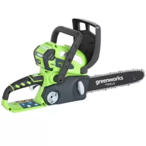 Image of Greenworks G40CS30 40v Cordless Chainsaw 300mm 1 x 2ah Li-ion Charger