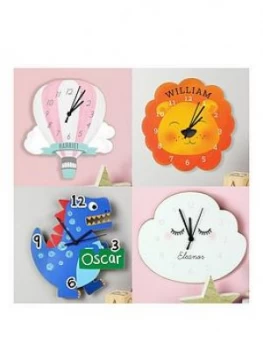 Image of Personalised Children'S Shaped Clock