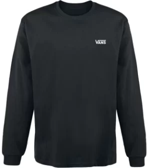 Image of Vans Left Chest Hit Longsleeve Long-sleeve Shirt black