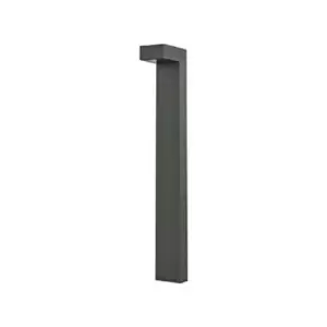 Image of Sirio 2 Light Outdoor Tall Bollard Anthracite IP44, G9