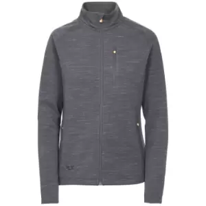 Image of Trespass Womens/Ladies Erinn DLX Fleece Jacket (XXS) (Grey Marl)