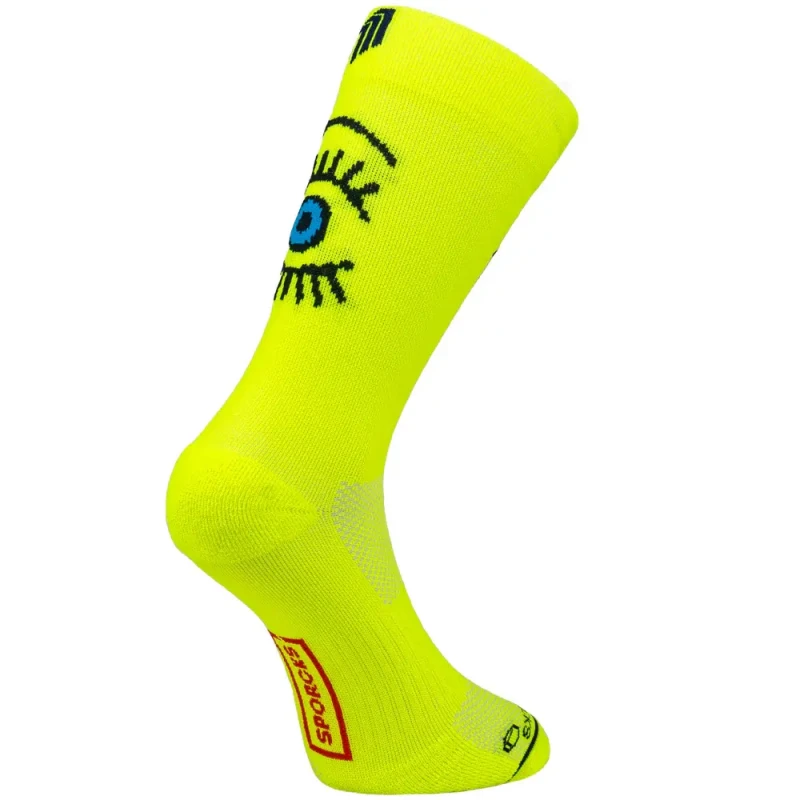 Image of Sporcks Eye Yellow Socks, Size M