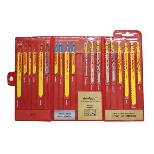 Image of Starrett BU4 Jigsaw Blade Assortment Pack, 19 Piece