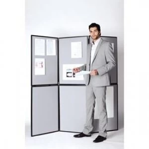 Image of Bi-Office 7 Panel Showboard Exhibition System 900x600x110mm