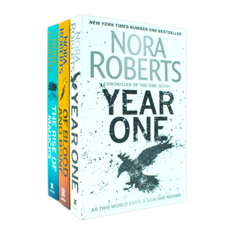 Image of Chronicles Of The One Series 3 Collection Nora Roberts Year One Of Blood And Bone The Rise Of Magicks Nora Roberts Books