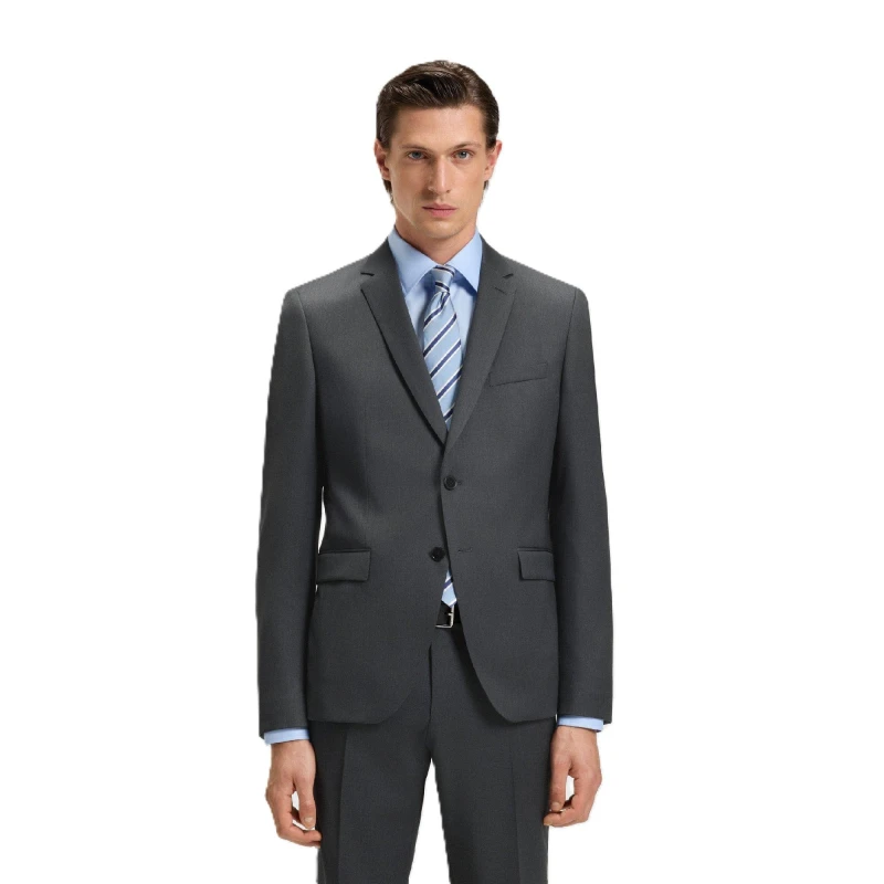 Image of Boss Mens H Reymond Formal Dark Grey male 34 (44)
