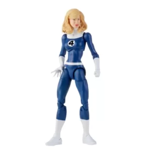 Image of Hasbro Marvel Legends Series Retro Fantastic Four Marvel's Invisible Woman Action Figure