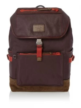 Image of Coach Manhattan Backpack Dark Red