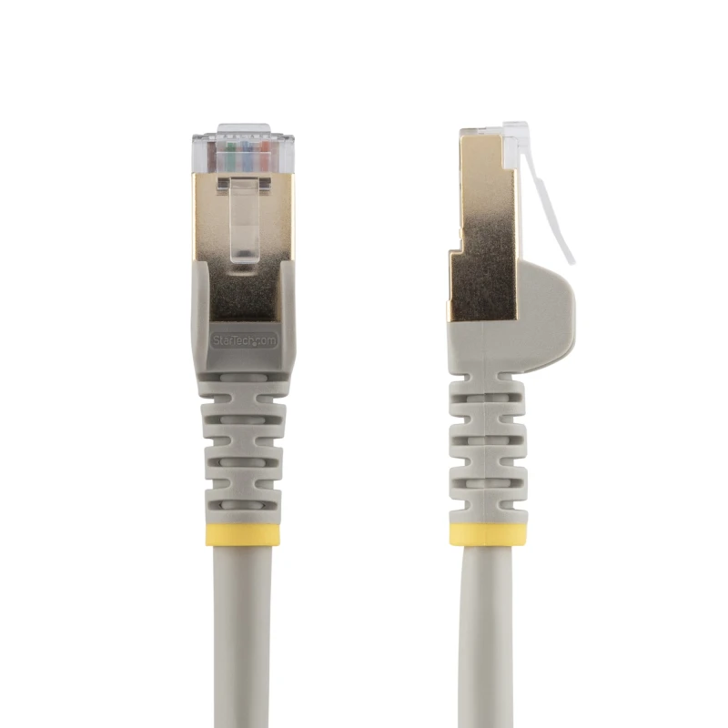 Image of 10m CAT6a Grey RJ45 10GbE STP Cable