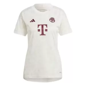 Image of adidas Bayern Munich Third Shirt 2023 2024 Womens - White