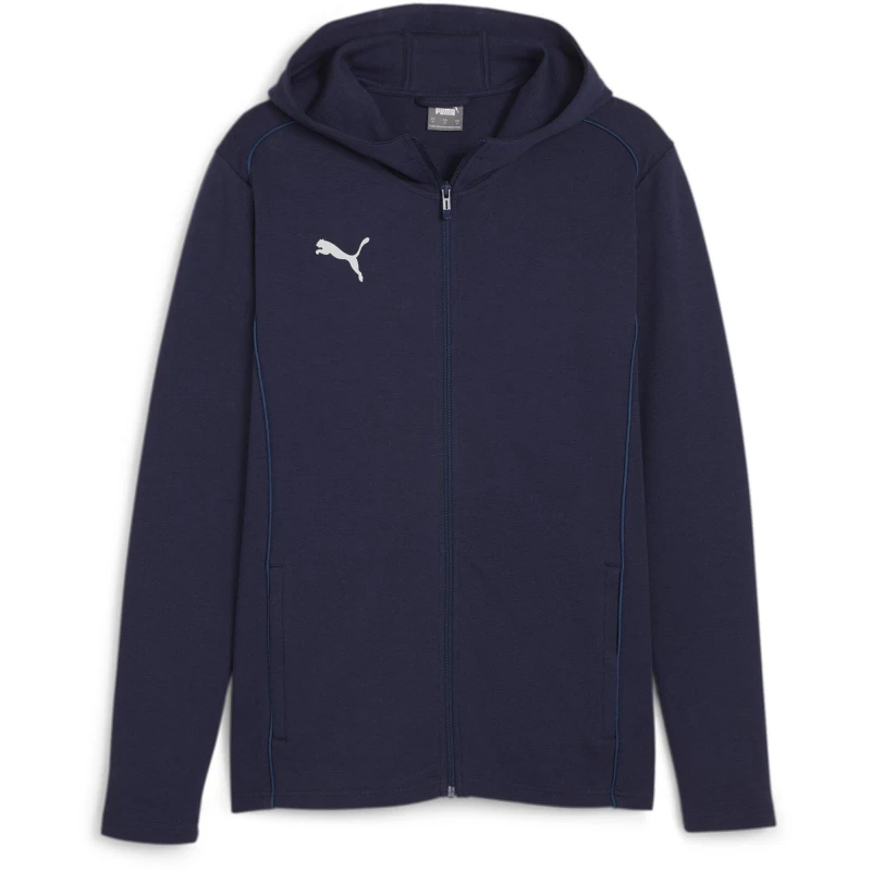 Image of Puma Mens Teamfinal Casuals Zip Hoodie Puma Navy male S