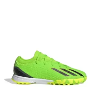 Image of adidas X Ghosted .3 Junior Astro Turf Trainers - Green